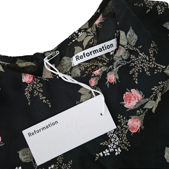 Reformation Gracie Dress In Nicole - Picture 5 of 8